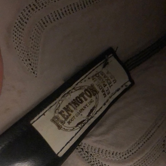 Black authentic cowgirl boots - Picture 4 of 4